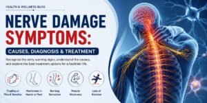 Nerve damage symptoms including numbness, tingling, burning pain, weakness, and diagnosis by a neurologist at American Brain & Spine Hospital Hyderabad.