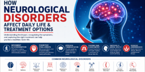 Neurological disorders affecting brain health, movement, memory, speech, and daily life with expert diagnosis and treatment at ABS Hospital Hyderabad