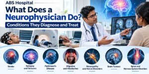 What does a neurophysician do and conditions they diagnose and treat at ABS Hospital